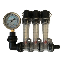 Flow Kit 3 Col w/gauge