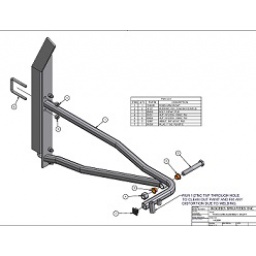 Fixed Arm Assembly, Right