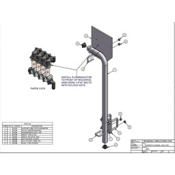 Flowmonitor Support Assembly ctr