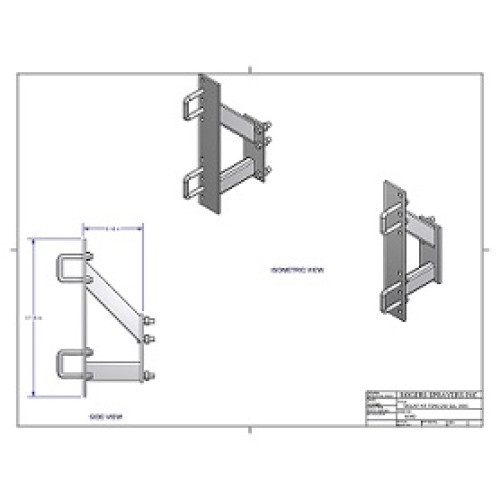 Mount Kit Toro 200gal Skid