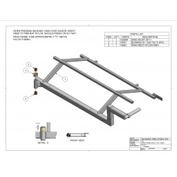Wing Frame Right, GF11 Assby