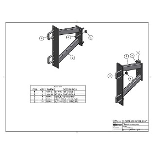 Mount Kit Toro 5800