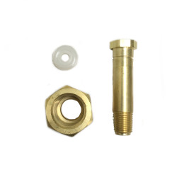 Nut Brass CO2 tank ftgs