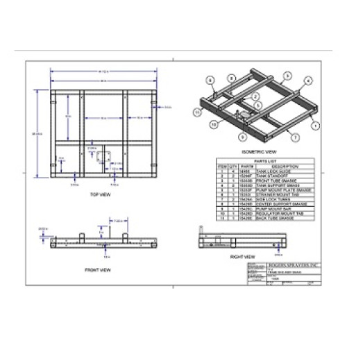 Frame Skid SMA50E