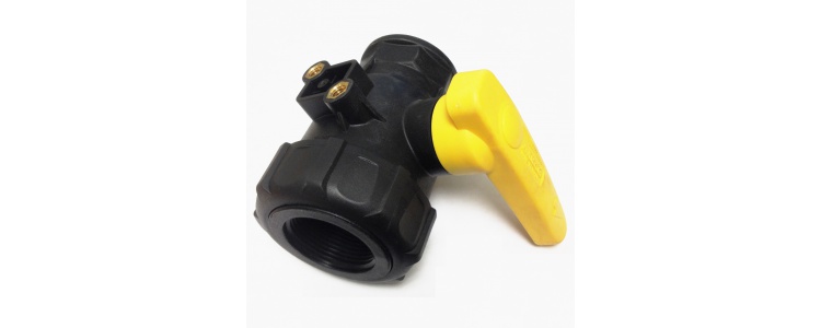 Arag Valve Ball Poly 1-1/4FPT