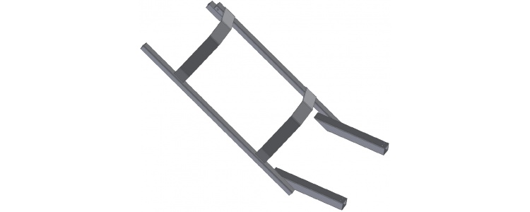 Wing Frame, FM, Right