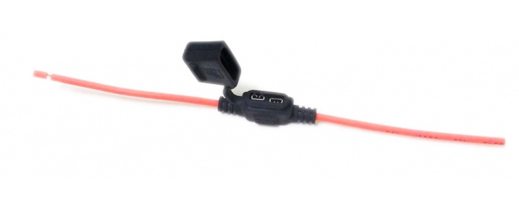 Fuse Holder Regular Standard Blade Size Inline 12AWG Fuse Holder Regular Standard Blade Size Inline 12AWG