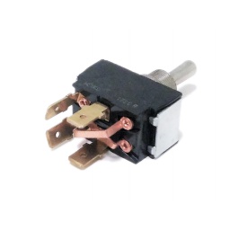 Switch Toggle DPDT 4 Spade
