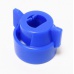 Cap TJ-NB, Blue Quick TeeJet Cap 25611 CP114440A-4-CE