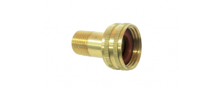 Ftg Brass Conn 3/8MNPTx3/4FGHT