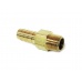 Ftg Brass Adpt 3/8MNPTx1/2HB, Swivel