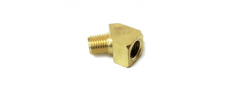 Ftg Brass Elb ST 1/4 NPT 45deg