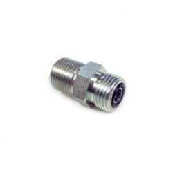 Ftg Stl Hyd Nip 3/8MNPT x #6ORFS Ftg Stl Hyd Nip 3/8MNPT x #6ORFS