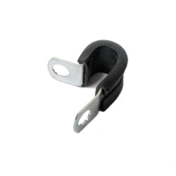 Clamp Rubber Insulated, 3/8 Clamp Rubber Insulated, 3/8