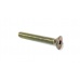 Bolt 1/4NCx2, Flat head