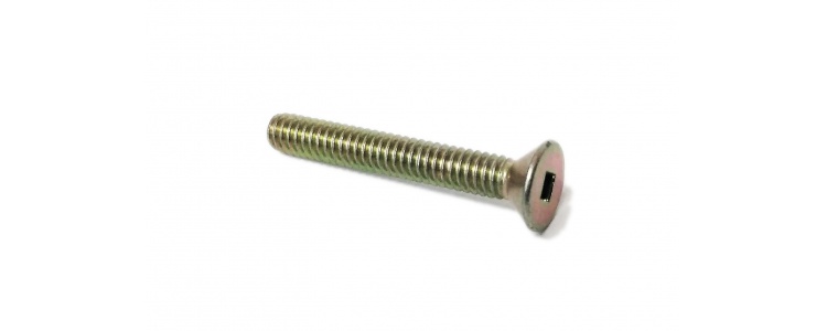 Bolt 1/4NCx2, Flat head