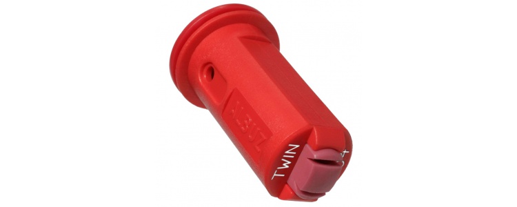 Albuz, AVI-TWIN 11004 Air Induction Twin Tip Red,AVI-TWIN 11004