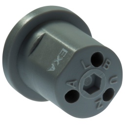 Albuz, 3 jets Fertilizer nozzle EXA Grey,EXAGrey