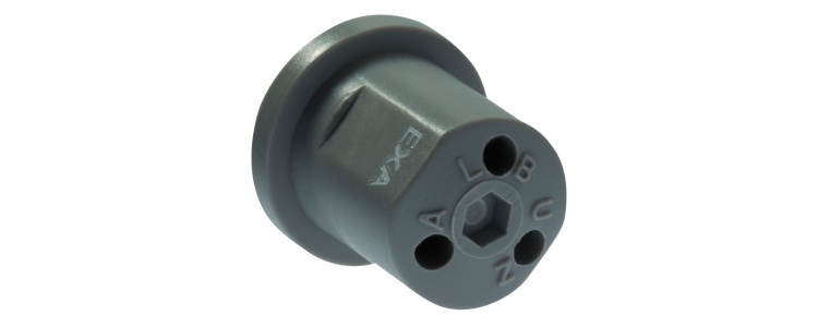 Albuz, 3 jets Fertilizer nozzle EXA Grey,EXAGrey