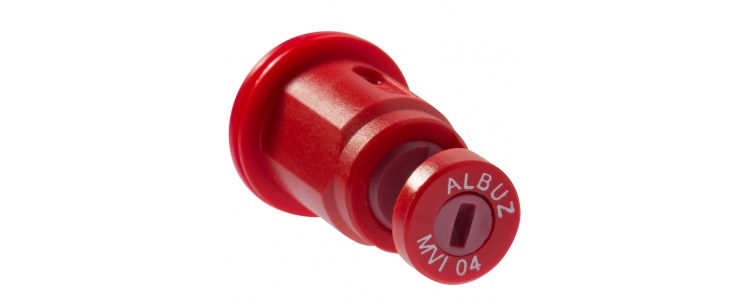 Albuz Tip MVI 04 Air Ind Wide Angle - Red Albuz Tip MVI 04 Air Ind Wide Angle - Red