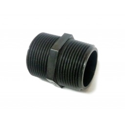 Ftg Poly Nipple 1-1/4MNPT/MNPT