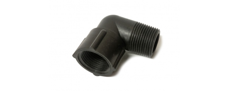 Ftg Poly Elb ST 3/4MNPTx3/4FNP