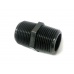 Ftg Poly Nipple 1MNPT/MNPT Hex