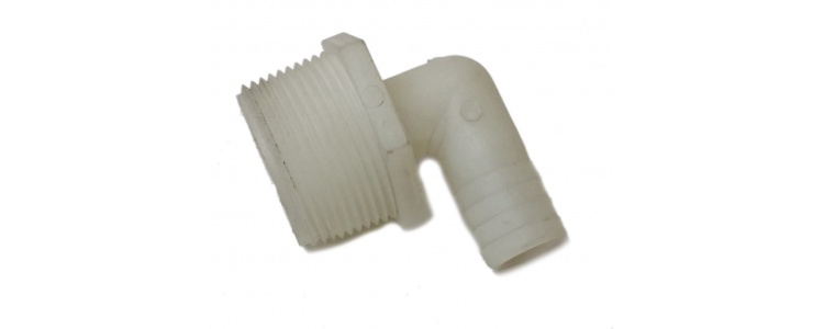 Ftg Poly Elb 1-1/4MNPTx3/4HB