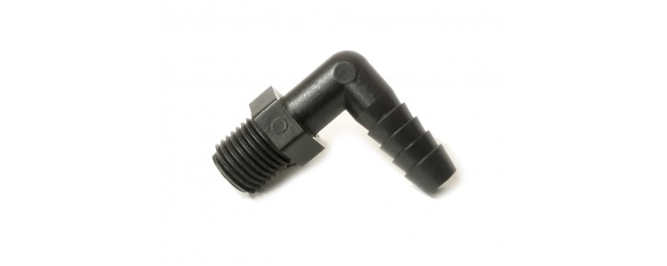 Ftg Poly Elb 1/4MNPTx3/8HB