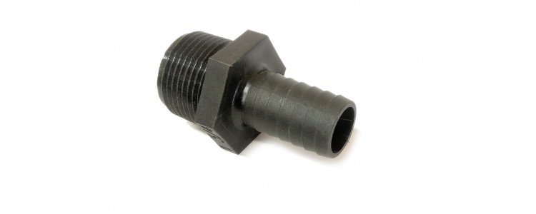 Ftg Poly Adpt 1MNPTx3/4HB