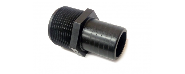 Ftg Poly Adpt 1-1/4MNPTx1-1/4HB