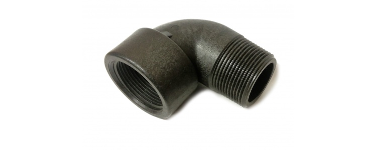 Ftg Poly Elb ST 1-1/4MNPTx