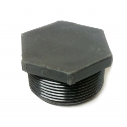 Ftg Poly Plug 1-1/2MNPT Hex