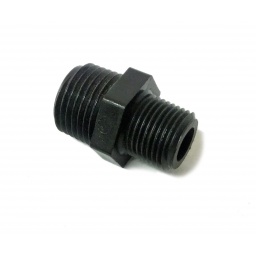 Ftg Poly Nipple 3/8MNPTx1/2MNP