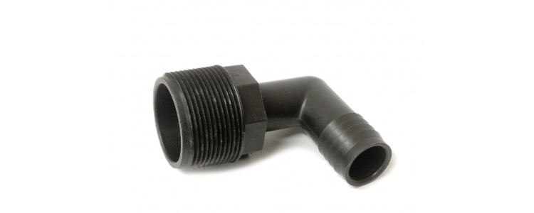 Ftg Poly Elb 1-1/2MNPTx1HB