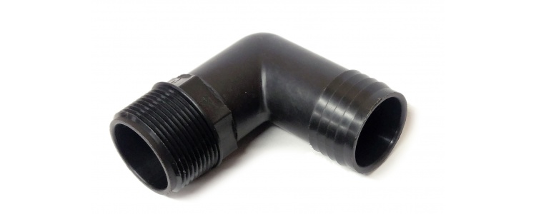 Ftg Poly Elb 1-1/4MNPTx1-1/2HB