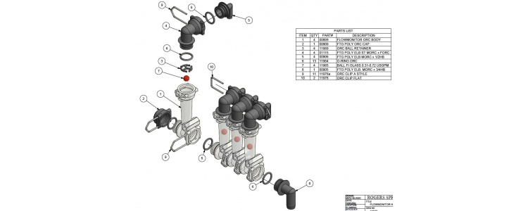 Flow Kit HP Ctr 4Col WF