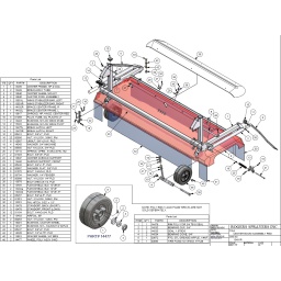 CENTER BOOM ASSEMBLY RED