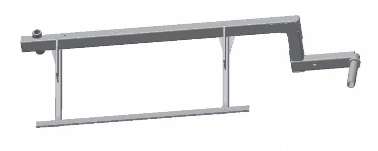 Wing Frame, 3 Noz. Al, R Wing Frame, 3 Noz. Al, R