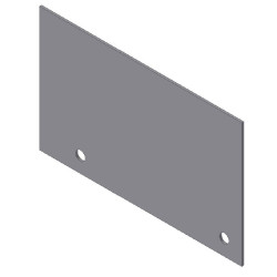 Backing Plate 4 Nozzle Wing Backing Plate 4 Nozzle Wing