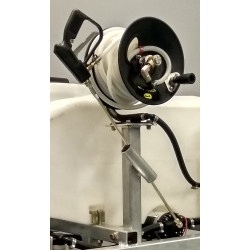 Hose Reel Kit, Manual w/hose & gun