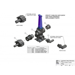 Valve Assby Hose Fed DEL