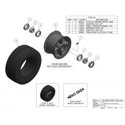 Wheel Poly HD 4 Fin CCS