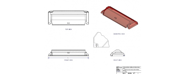 Shroud WGF 5Noz Centre Red