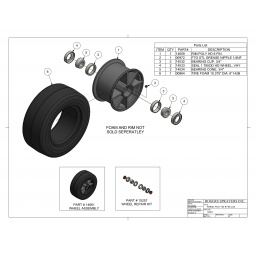 Wheel Poly HD 8 Fin CCS