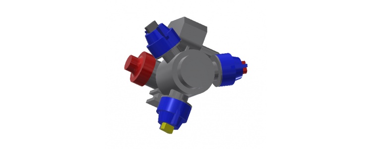 Nozzle Body Triplex TJ DHB Asby Nozzle Body Triplex TJ DHB Asby