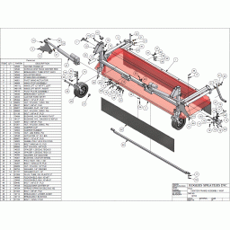 CENTER FRAME ASSEMBLY WGF