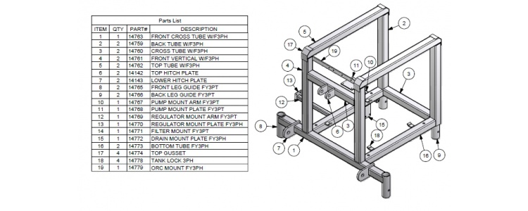 Frame Assembly FY3PH
