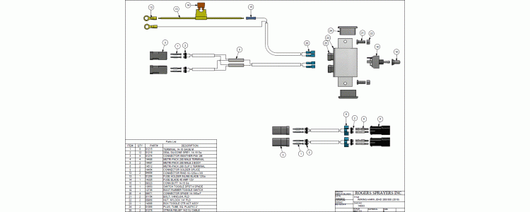 Wiring Harness JDHD 200/300 (2010)