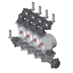 Flow Kit Assby 4col PS2000 w/guage